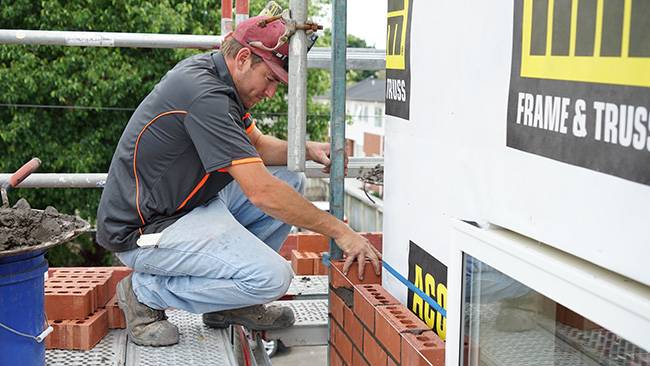 Residential Exterior Bricking on New Homes