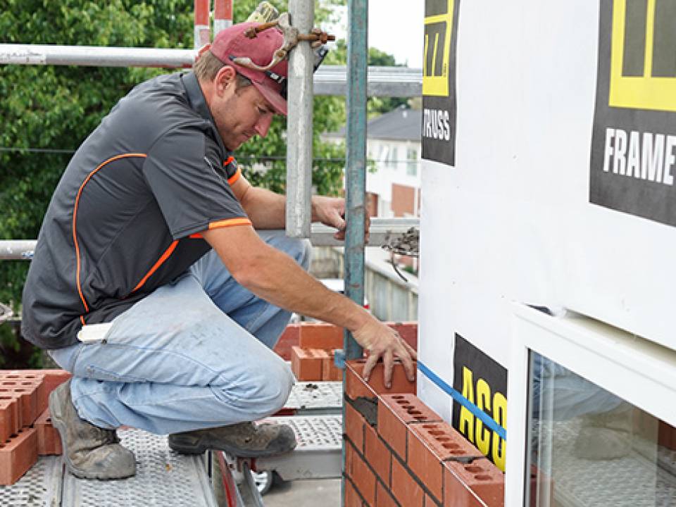 Residential Exterior Bricking on New Homes